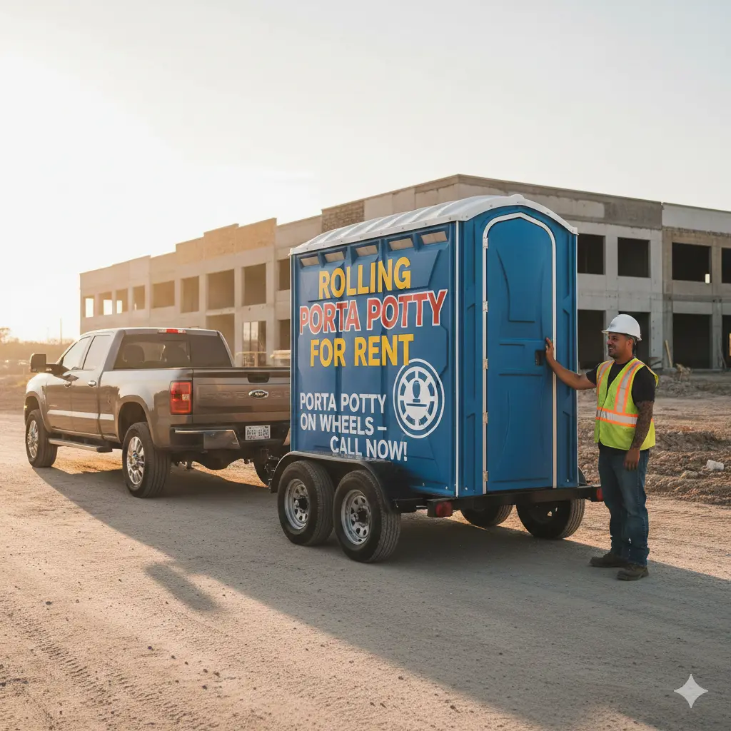 Crane Hook Porta Potty Fullerton